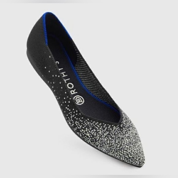 Rothy's Shoes - Rothy’s Retired Slate Metallic Points